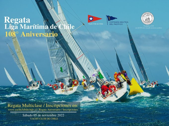 Abiertas Inscripciones para Regata 108° Aniversario Liga Marítima de Chile
