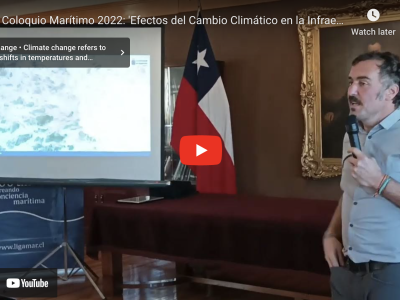 2° Coloquio Marítimo 2022: 'Efectos del Cambio Climático en la Infraestructura Portuaria Nacional'