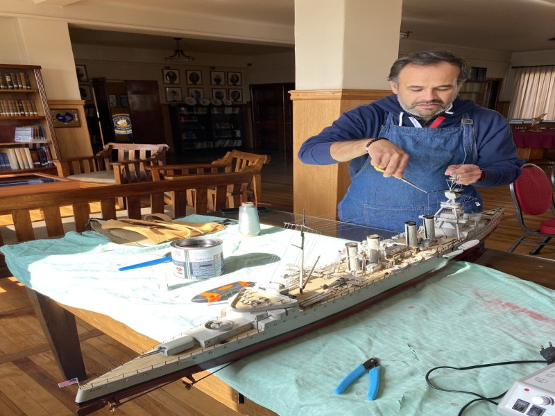 EL ARTE DEL MODELISMO NAVAL SE RENUEVA EN LA LIGA MARÍTIMA