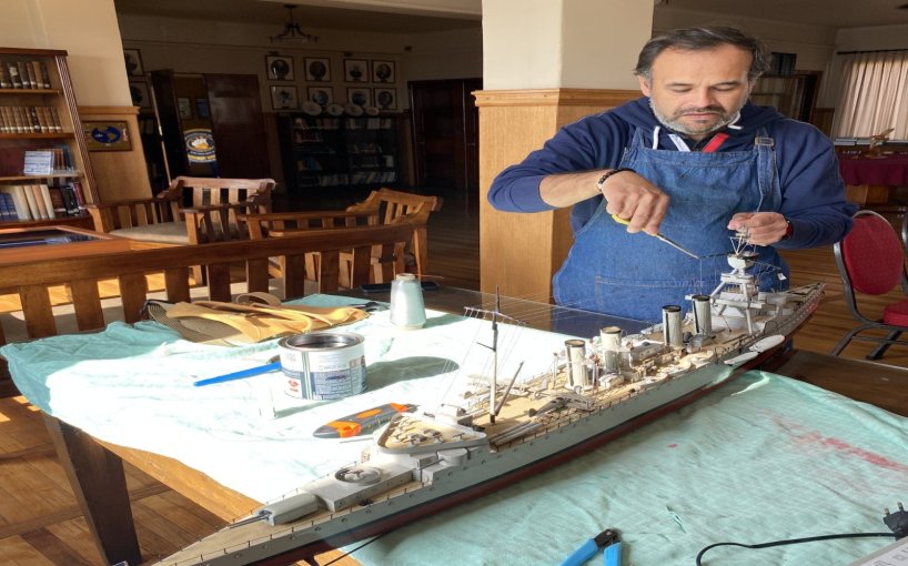 EL ARTE DEL MODELISMO NAVAL SE RENUEVA EN LA LIGA MARÍTIMA