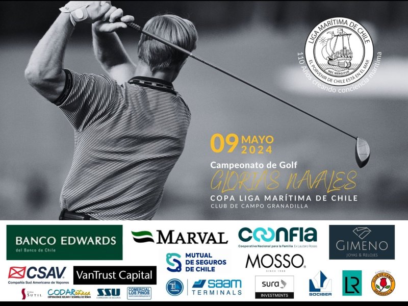 Más de 100 jugadores se reunirán en Torneo de Golf ' Glorias Navales'