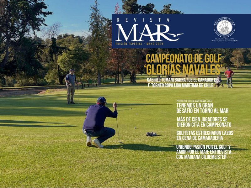 ¡Revive la emoción del Primer Torneo de Golf Copa Liga Marítima de Chile!