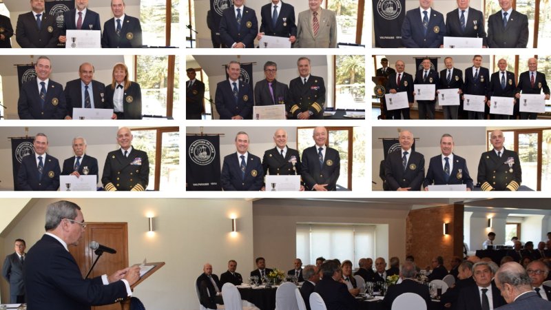 Liga Marítima de Chile celebra su 110° aniversario y destaca a Líderes del sector marítimo