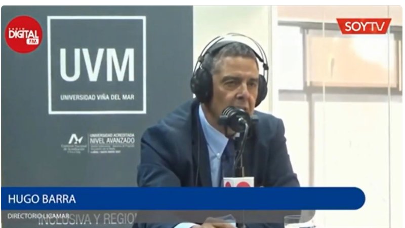 Entrevista a director Hugo Barra en programa de TV y Radio 'Puerto y Logística' de El Mercurio de Valparaíso