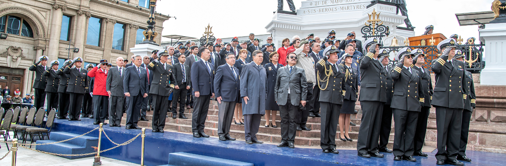 Ligamar participó del homenaje realizado a los Héroes de Iquique