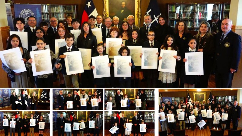 Liga Marítima de Chile celebra a los ganadores del Concurso Escolar “Mes Del Mar” en emotiva ceremonia de premiación