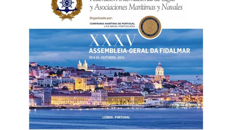 Defensa, sostenibilidad y tecnología marcaron la XXXV Asamblea General de FIDALMAR en Lisboa, Portugal