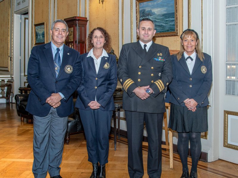 LIGAMAR rindió homenaje a la Armada de Chile en el 147° aniversario del Combate Naval de Iquique y Punta Gruesa