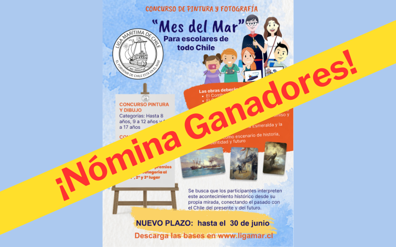 LIGAMAR da a conocer ganadores de sus tradicionales concursos de Pintura, Dibujo y Fotografía del 