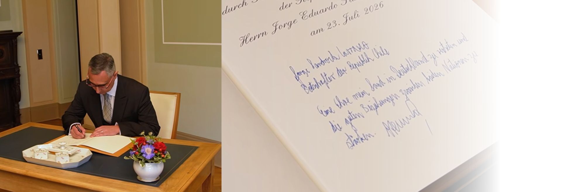 Ligamar felicita a su socio Jorge Sandrock como nuevo embajador en Alemania