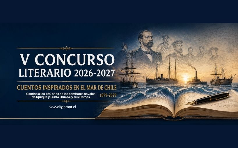 LIGAMAR abre su V Concurso Literario 'Cuentos Inspirados en el Mar de Chile'