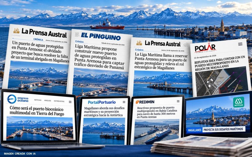 Segundo Coloquio Marítimo de Punta Arenas genera amplia cobertura y proyecta los desafíos de Magallanes en la agenda pública