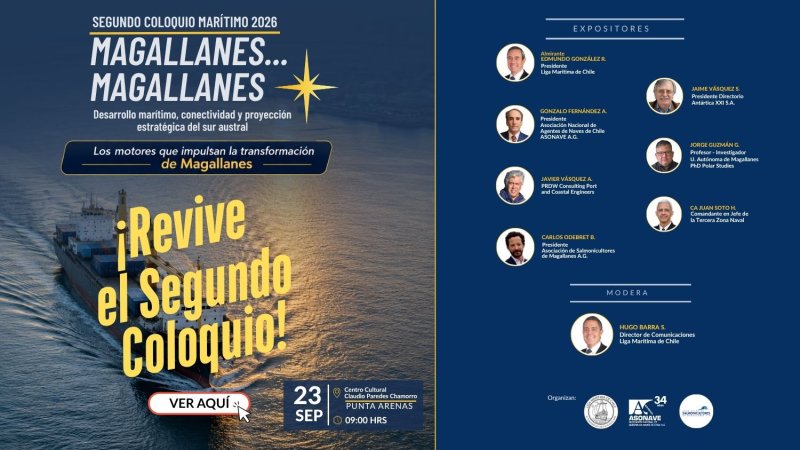 ¡Revive el Segundo Coloquio 2026: Magallanes... Magallanes!
