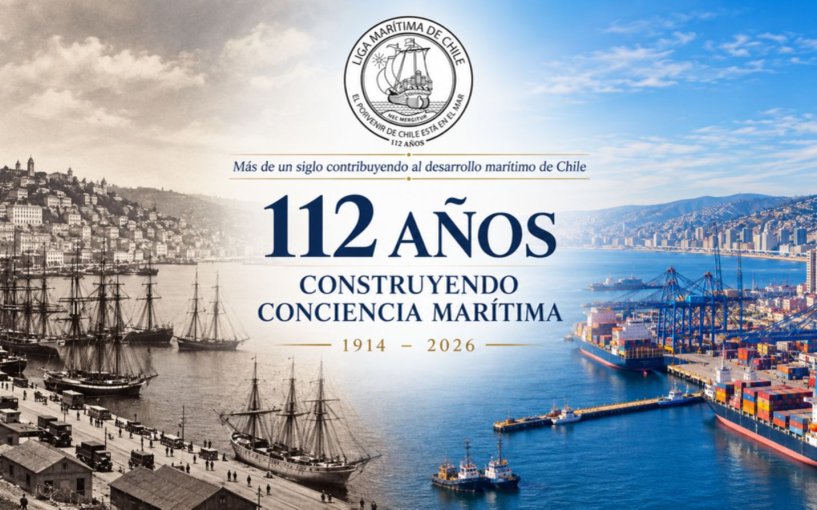 Liga Marítima de Chile: más de 112 años impulsando la conciencia marítima y el desarrollo del país