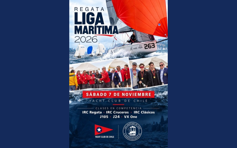 Liga Marítima de Chile realizará la Regata Multiclase de su 112° Aniversario