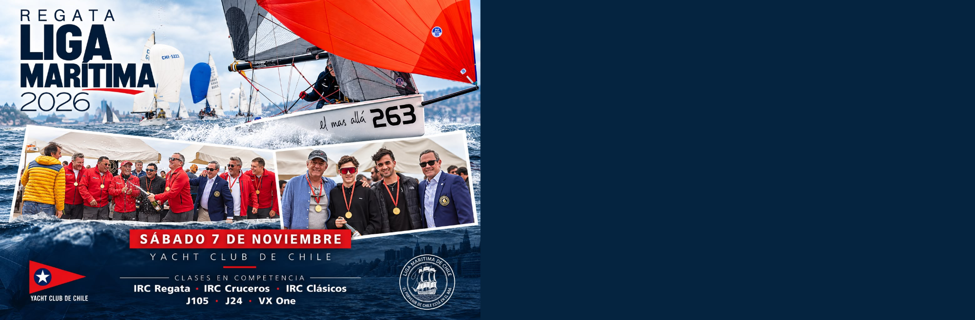 LIGAMAR realizará su tradicional Regata Multiclase por su 112° Aniversario
